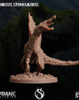 Ardorsus Spinosaurus - Dino Domination - 3d Printed Miniature Sculpted by Sordane Publishing