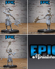 Elf Sorceress - 3d Printed by Epic Miniatures