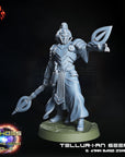 Tellurian Seer - 3d Printed Miniature by Crippled God Foundry