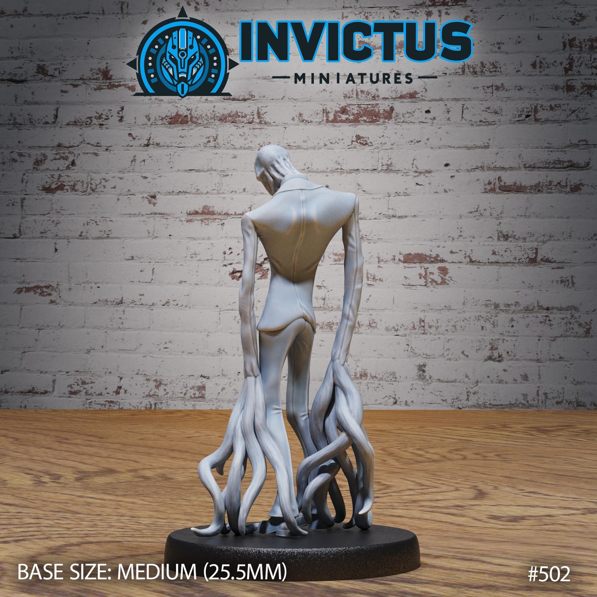 Slenderman - 3d Printed Miniature Sculpted by Invictus Miniatures