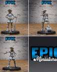 Young Conquistador Female - 3d Printed by Epic Miniatures