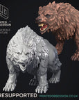 Ursa Were Bear - 3d Printed Miniature by Printed Obsession