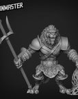 Lion Warriors / Gladiators - 3d Printed Miniature by Goon Master Games