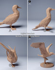 Blue Footed Booby - 3d Printed 1:16 Scale Miniature Sculpted by Animal Den