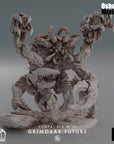 Yeti Crab - 3d Printed Miniature by OshounaMinis