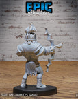 Torch Knight - 3d Printed Miniature Sculpted by Epic Miniatures