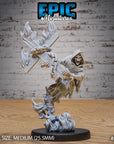 Fire Ghost Skeleton - 3d Printed by Epic Miniatures