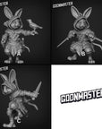 Rabbit Rogue - 3d Printed Miniature by Goon Master Games