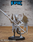 Draconic Demon Brass - 3d Printed Miniature Sculpted by Epic Miniatures