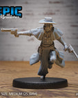 Holy Gunslinger - 3d Printed Miniature