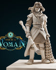 Human Cleric – Dorothea - 3d Printed Miniature by DND Is A Woman