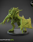 Flying Tomb Lord - Crypt Nightmares- 3d Printed Miniature Sculpted by Clay Beast Creations