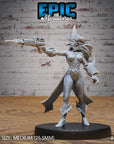 Fire Genasi Female - 3d Printed by Epic Miniatures