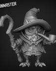 Owlfolk Mage - 3d Printed Miniature by Goon Master Games