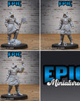 Mountain Wolf Bandit - 3d Printed by Epic Miniatures