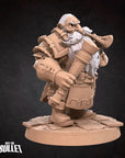 Dwarf Watchman - 3d Printed Miniature by Bite the Bullet