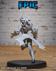 Fire Genasi Female - 3d Printed by Epic Miniatures