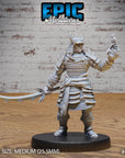 Oni Samurai - 3d Printed Miniature Sculpted by Epic Miniatures