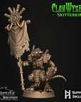 Gutterblades - Clan Wyzerd Skitterkin Rat-Men - 3d Printed Miniature by Battle Yak Miniatures