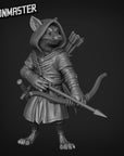 Red Fox Archer - 3d Printed Miniature by Goon Master Games