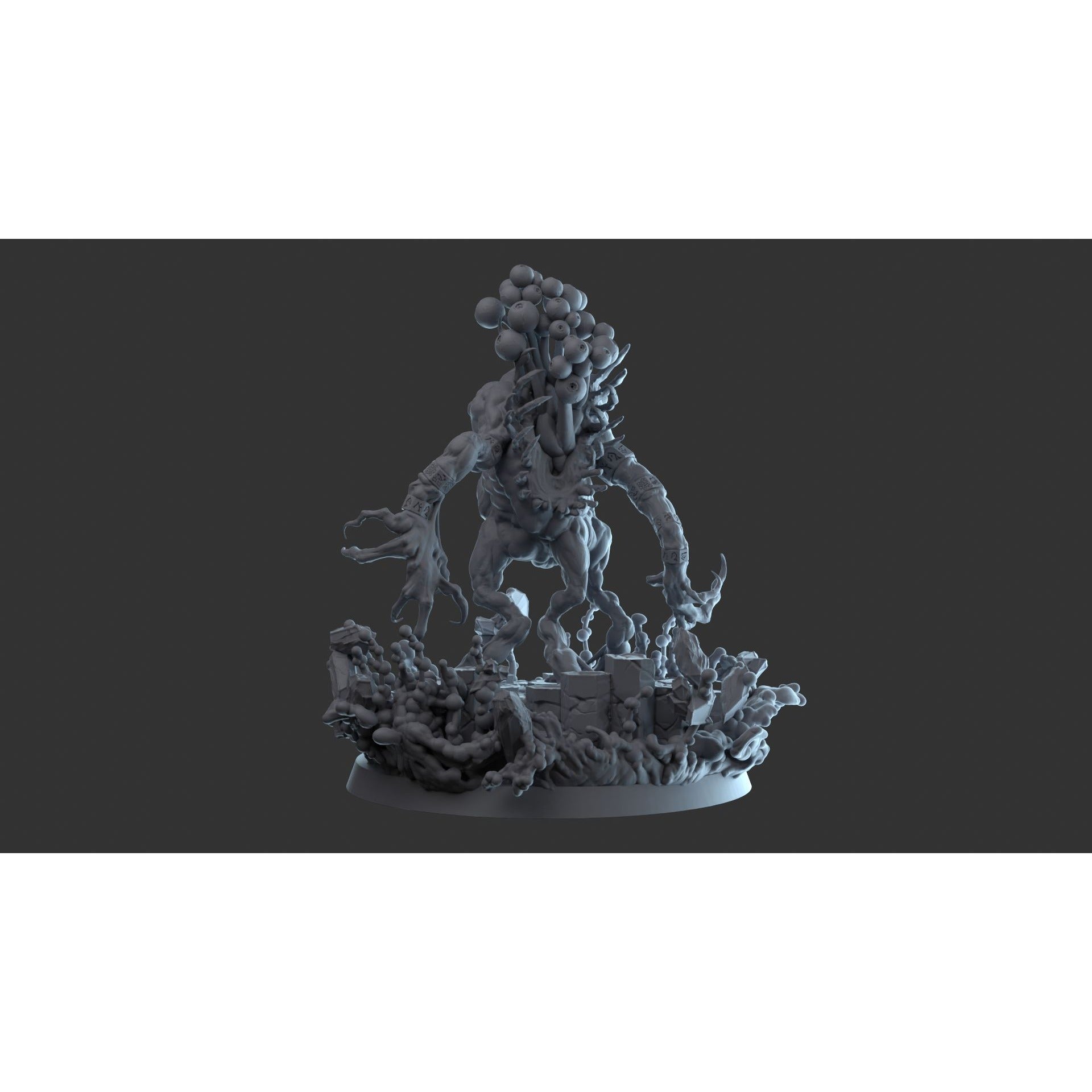 Aberrant Observer - 3d Printed Darkheim Miniature by Rocket Pig Games