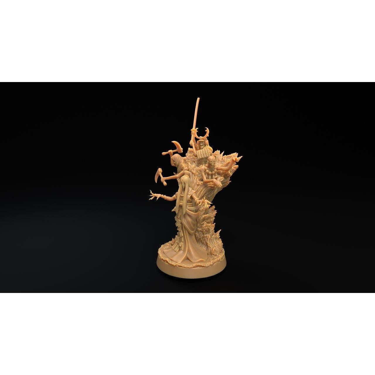 Quen Shi, The River Witch - 3d Printed Miniature by Dragon Trappers Lodge