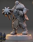 Roland du Dragon Rugissant - Renegades of the Iron Phoenix - 3d Printed Miniature sculpted by Daybreak Miniatures