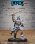 Black Guard Knight - 3d Printed by Epic Miniatures