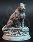 Sabka - Giant Sabertooth Tiger - 3d Printed Miniature by DM Stash