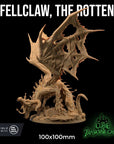 Fellclaw the Rotten - 3d Printed Miniature by Dragon Trappers Lodge