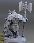 Zeno Watcher - Fighting Philosophers of Corm (Rhinofolk) - 3d Printed Miniature sculpted by Daybreak Miniatures