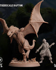 Featherscale Raptor - 3d Printed Miniature by Arcane Minis