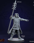 Peasants - 3d Printed Miniature by Mammoth Factory