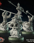 Ghost Warriors - 3d Printed Miniature by Crippled God Foundry