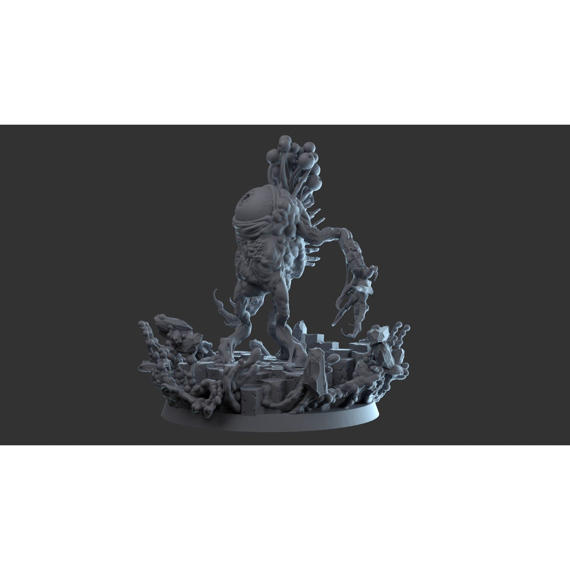 Aberrant Observer - 3d Printed Darkheim Miniature by Rocket Pig Games