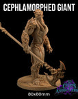 Cephalomorph Giant - 3d Printed Miniature by Dragon Trappers Lodge