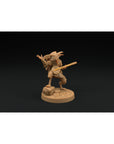 Can Can, Ravenfolk Bard - 3d Printed Miniature by Dragon Trappers Lodge