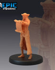 Pirate Quartermaster - 3d Printed by Epic Miniatures