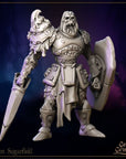 William Sugarfield, Frosting Knight - 3d printed Miniature by Great Grimoire