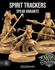 Spirit Trackers - The Moon Enclave - 3d Printed Miniature by Dragon Trappers Lodge