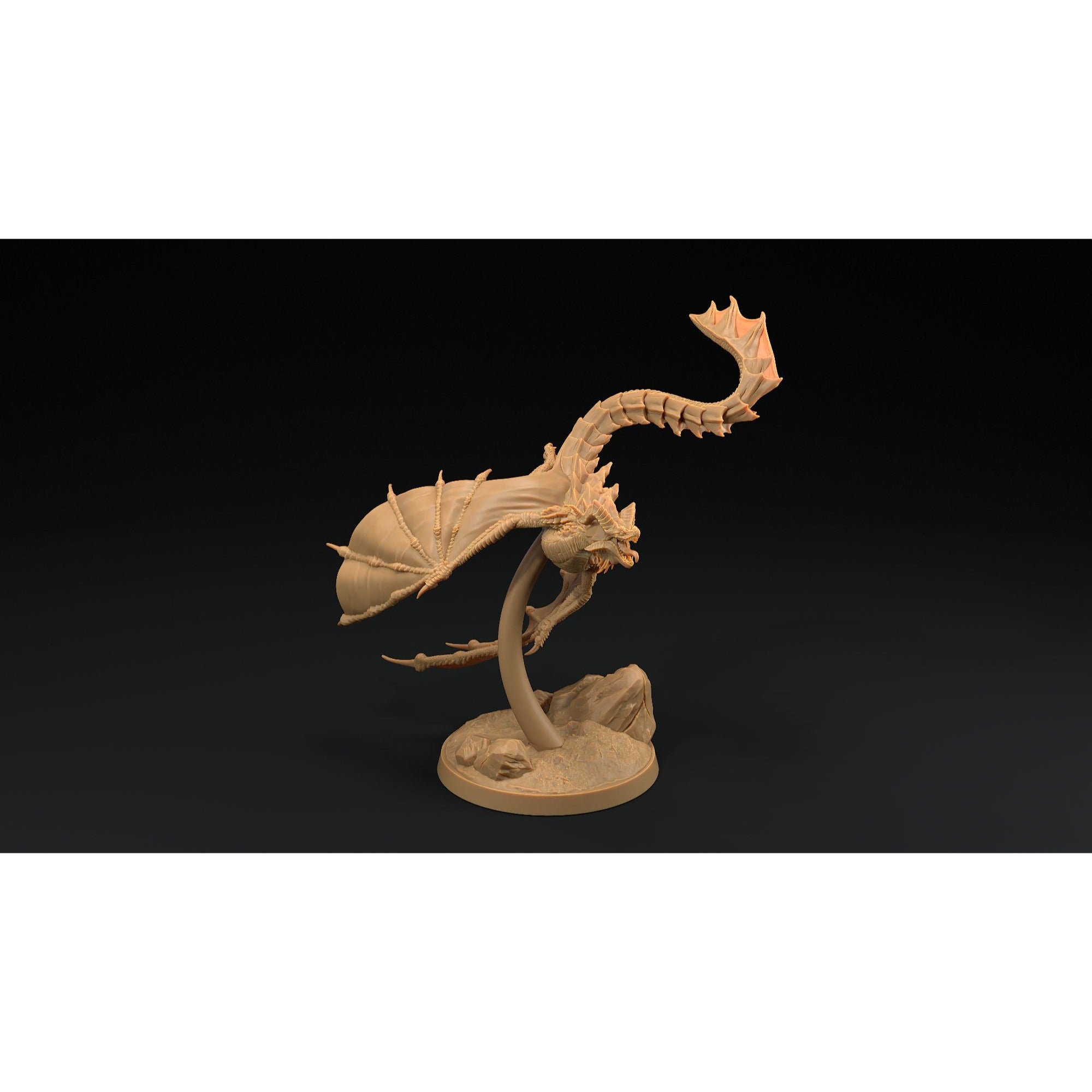 Spitfire Wyverns - 3d Printed Miniature by Dragon Trappers Lodge