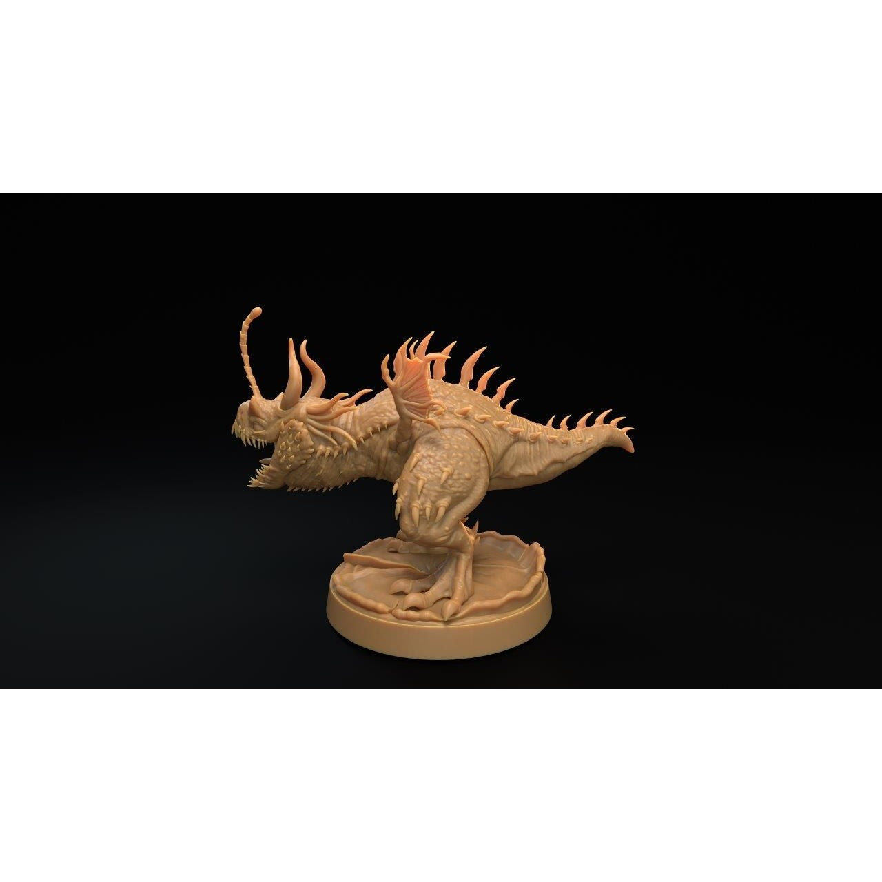 Demon Hopper, Limited Edition Sculpt Fiends of Incandriox - 3d Printed Miniature by Dragon Trappers Lodge