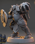 Hector du Cœur Vaillant - Renegades of the Iron Phoenix - 3d Printed Miniature sculpted by Daybreak Miniatures