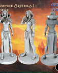 Vampire Sister Adele - 3d Printed Miniature by Ravi (RKS3D)