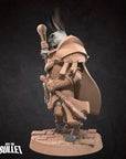 Harengon Cleric - 3d Printed Miniature by Bite the Bullet