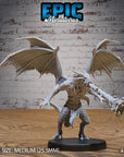 Copper Draconic Demon - 3d Printed by Epic Miniatures