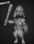 Male Dachsund Soldier - 3d Printed Miniature by Goon Master Games