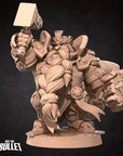 Dwarf High Lord - 3d Printed Miniature by Bite the Bullet