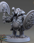 Zaarik Tophowl - Oliphaunts of Red Ridge - 3d Printed Miniature sculpted by Daybreak Miniatures