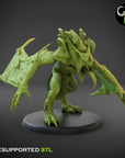 Flying Tomb Lord - Crypt Nightmares- 3d Printed Miniature Sculpted by Clay Beast Creations